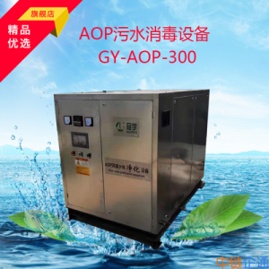 河道治理设备GY-AOP-300冠宇环保AOP污水消毒设备