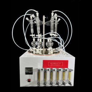 水质硫化 物吹气吸收装置吹脱系统装置 HC-6硫化物酸化吹气仪
