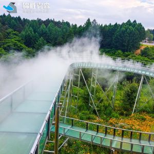 加油站喷雾降温 餐厅酒吧水雾降温 厂房降温加湿